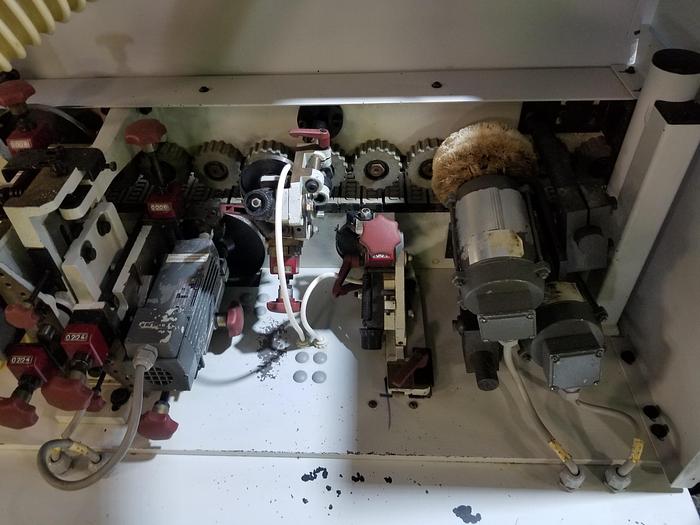 Used Brandt KD56 Edgebander, 0.4-3mm Coil/Strip Cap., 2002, Cleaned, Checked
