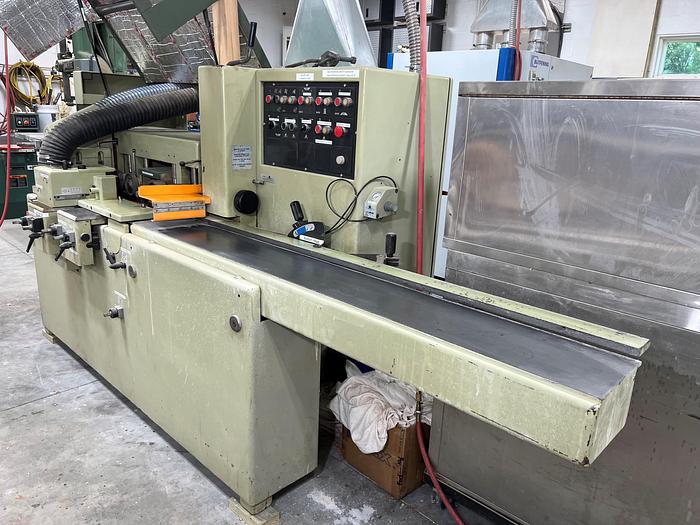 Used SCMI Compact 22 4 Head Moulder, 230V 3PH, 220mm x 120mm Moulding Capacity, 6-12 Meters Min.