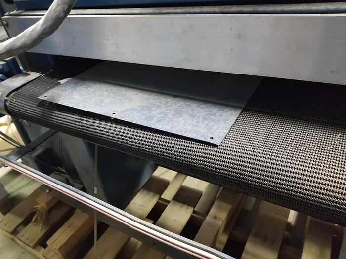 Used AEM 37 Inch 1 Head Sander, 3PH, Model 370 NB HD CH, Needs Rebuilding, Broken or missing parts