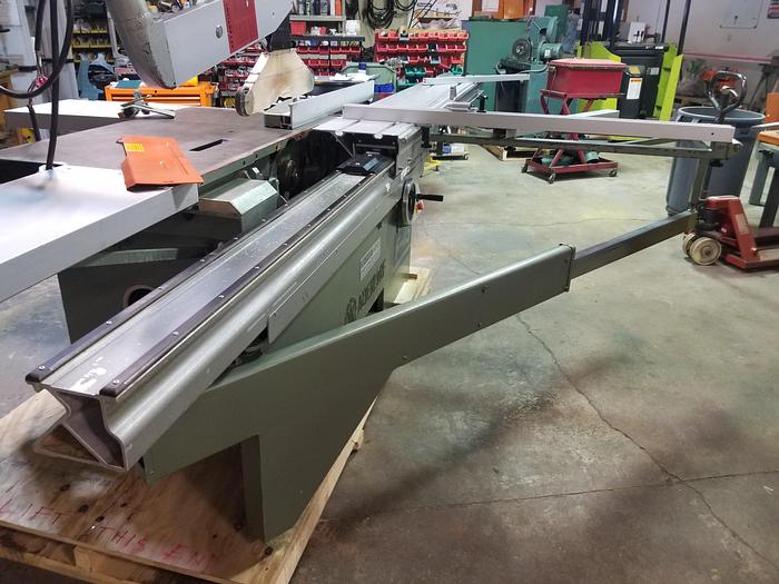 Used Altendorf F45 Sliding Table, Tilting Arbor Panel Saw, 10Ft Cap., 3PH