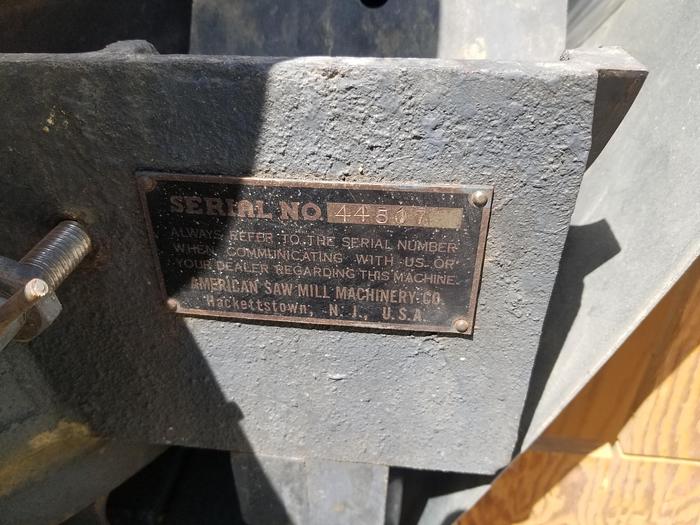 Used American Saw Mill Machinery Co. / Monarch Unipoint Radial Arm Saw