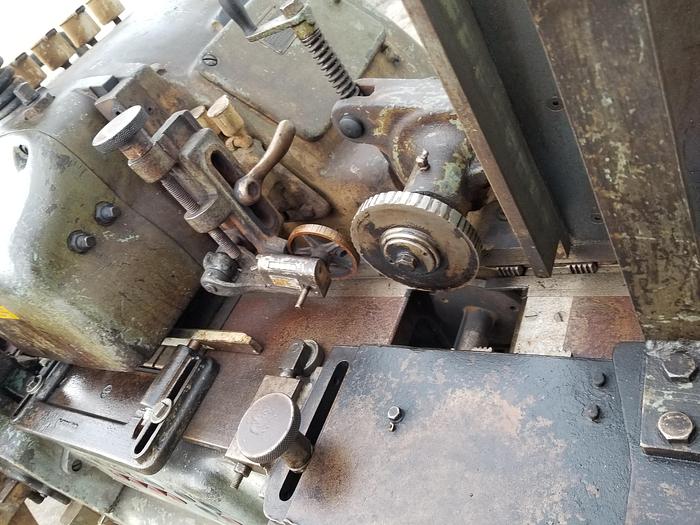 Used Mattison 276 Moulder, 6" x 4" Cap., 4 Head, Top, L, R, Bottom, 2 Additional Arbors Side / Top on machine, Hopper feed, 3PH