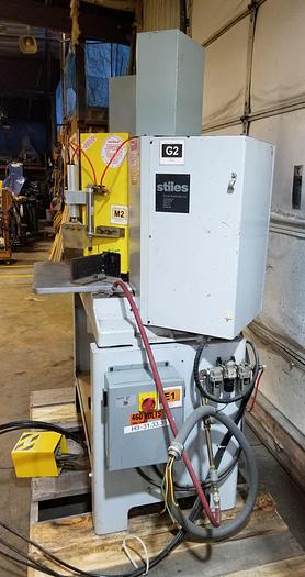 Used Pistorius MN-302S, 14" Toe Kick / Notching Saw, High Capacity Rail Style Heads, Reconditioned, 3PH