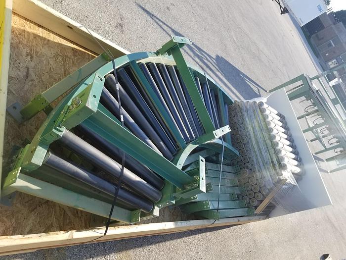 Used Roach HD 10ft Conveyor, 24" Rolls,