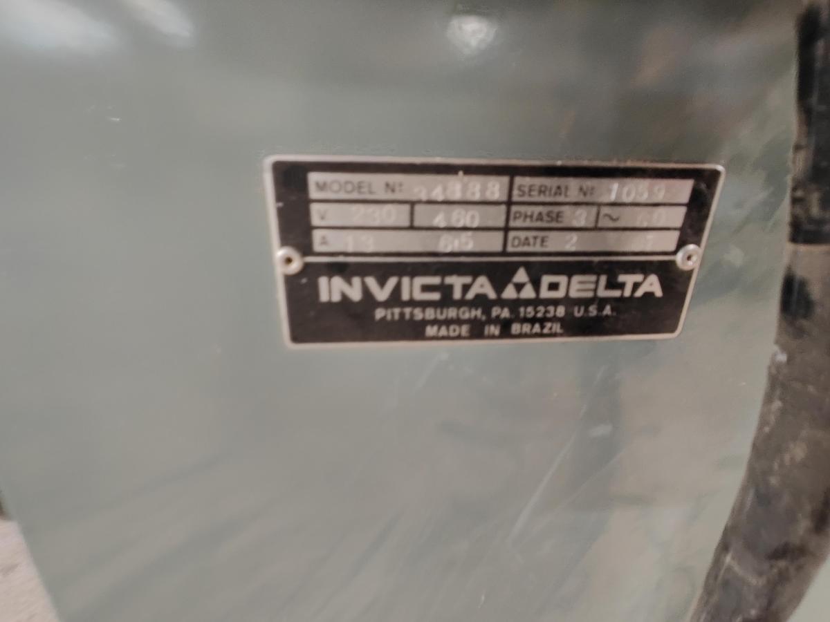 Used Delta RT-31 Table Saw, 10" Blade, 12" without scoring, 5HP, 3PH, 52" Fence