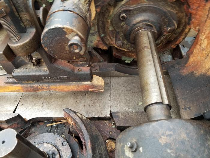 Used Mattison 276 Moulder, 6" x 4" Cap., 4 Head, Top, L, R, Bottom, 2 Additional Arbors Side / Top on machine, Hopper feed, 3PH