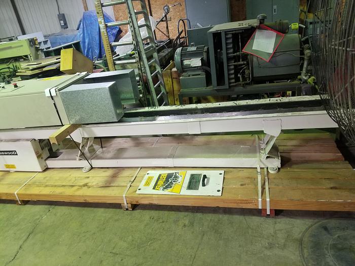 Used Cresswood EF 12 25 SRT Wood Grinder, Vibrating Infeed Conveyor, Controls