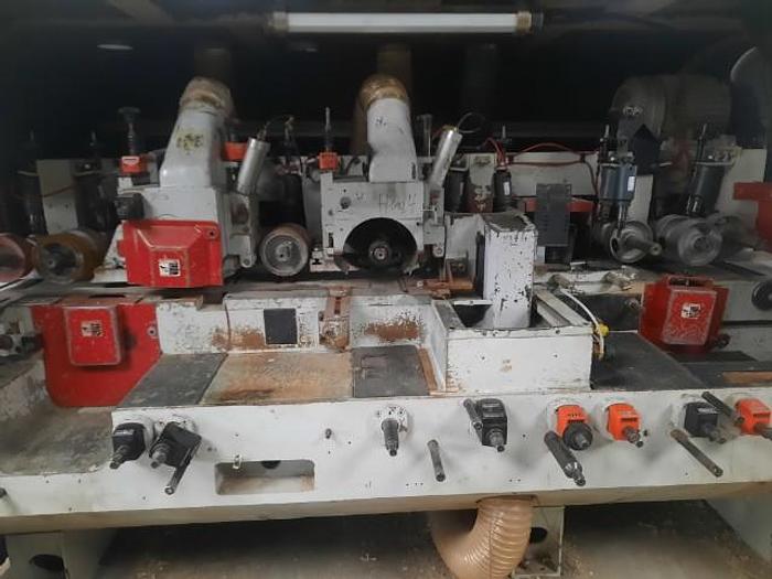 Used Leadermac 6 Head Moulder