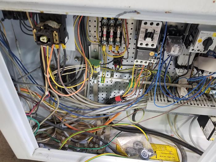 Used Brandt KD56 Edgebander, 0.4-3mm Coil/Strip Cap., 2002, Cleaned, Checked