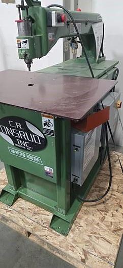 Used CR Onsrud Inverted Pin Router, 36210, 1999, 10HP, 3PH, Cleaned, Checked, Great Cond.