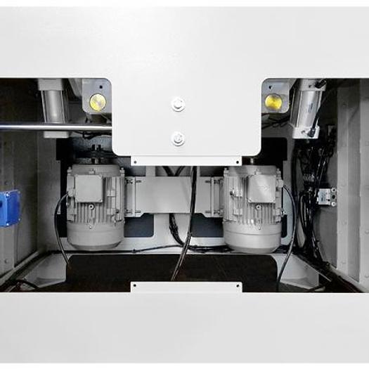 Cantek EM12 Continuous Throughfeed End Matcher, 10HP Motors, 3PH, 12" width Capacity, 1.38" Height Capacity
