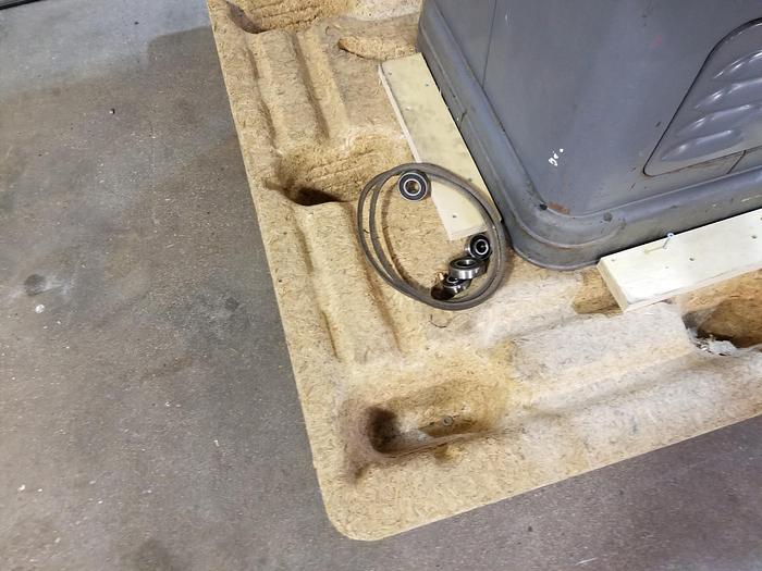 Refurbished Rockwell 10" 1962 Unisaw 34-450 with 52" Powermatic AccuFence, 1.5HP, Single Phase, New bearings in Arbor, Motor, New Belts