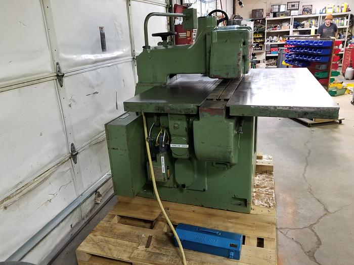 Used IMC / Kikukawa RP-12, 12" Compact 10HP Rip Saw, 2 3/8" Height Cap., 220V, 3PH
