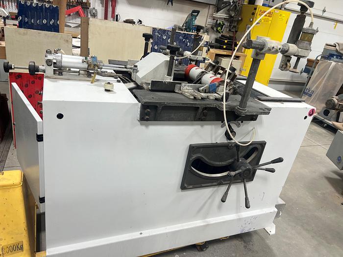 Used Griggio Louver Groover GAL/P, 230V, 3PH, (2) 1.8HP Motors, 1HP Feed Motor, 20 slots/Min. Per Side