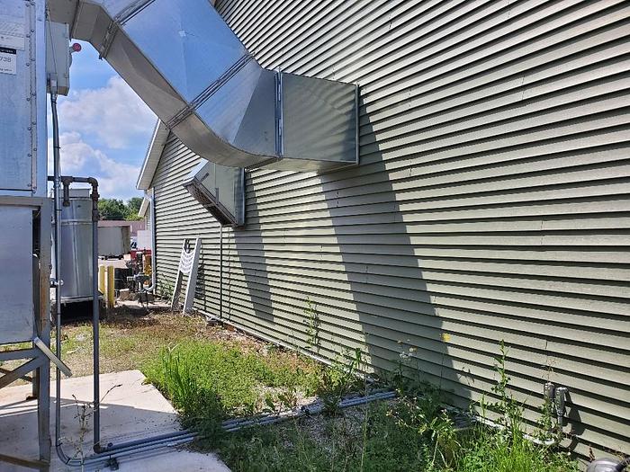 Used 2 Spray Booths, Plus Air Make-up Unit, Ducting Package