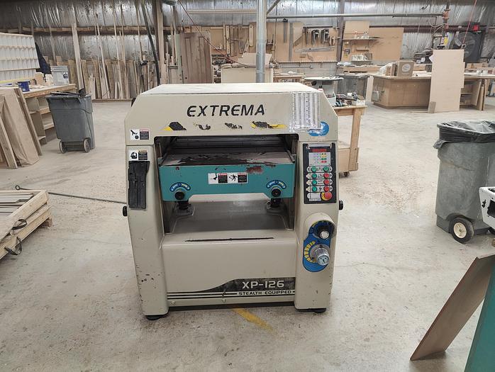 Used Extrema 26" Helical Head Planer, XP-126A, 2004, To be Cleaned and Checked, Coming to Warehouse
