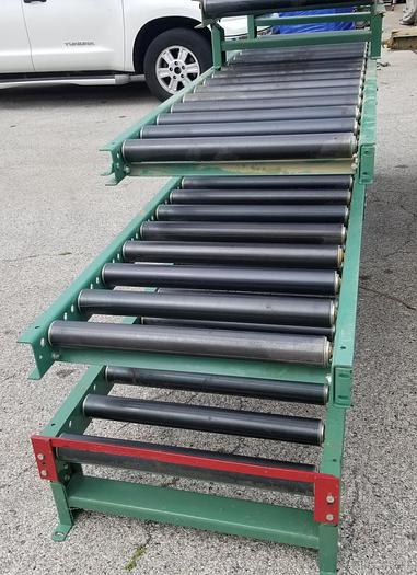 Used Roach HD 10ft Conveyor, 24" Rolls,
