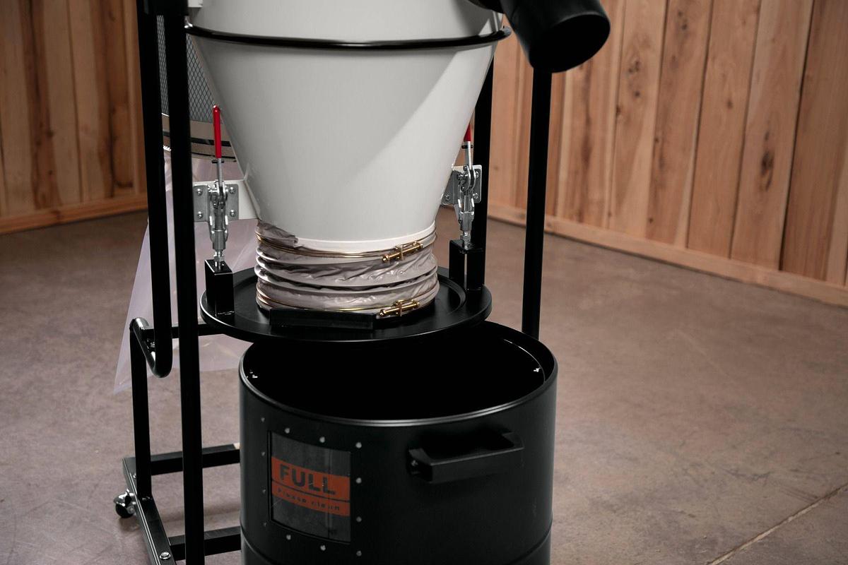 2026 JET JCDC-1.5 Cyclone Dust Collector, 1.5HP, 115V