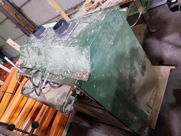 Used Grizzly 24" Dual Drum Sander, 5HP, 1PH motor, Missing or broken parts on machine