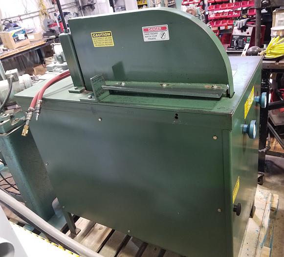 Used Lauderdale Hamilton Superchop 24" Cap. Upcut Saw, 3PH