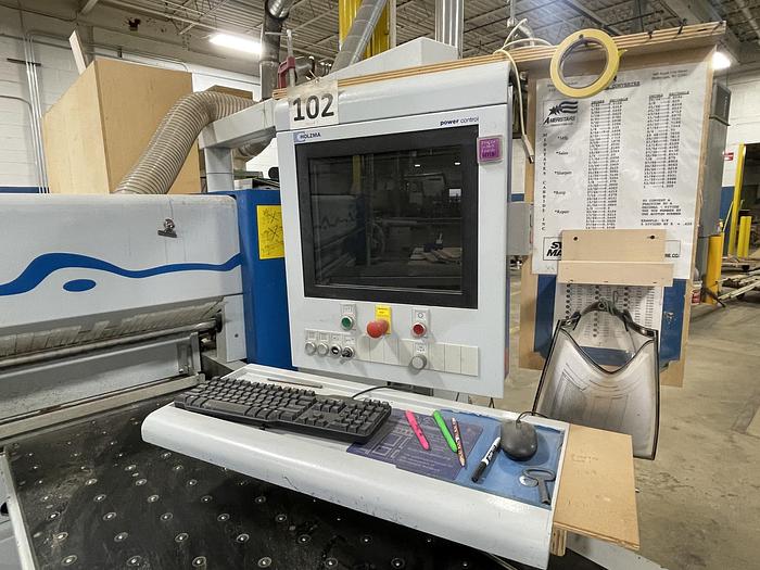 Used Holzma HPP250R/38/38 Horizontal Beam Panel Saw, 2007, 3PH