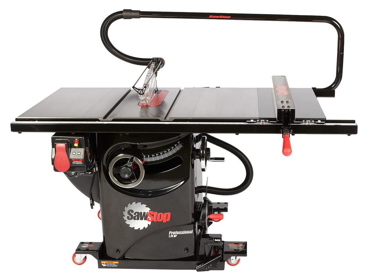 SawStop Professional 3HP 1PH 230V with 30″ Premium Fence System