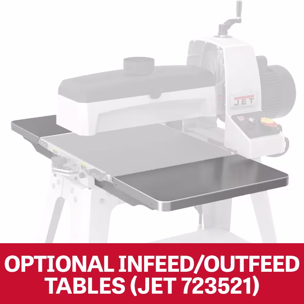 JET JWDS-1632 Drum Sander