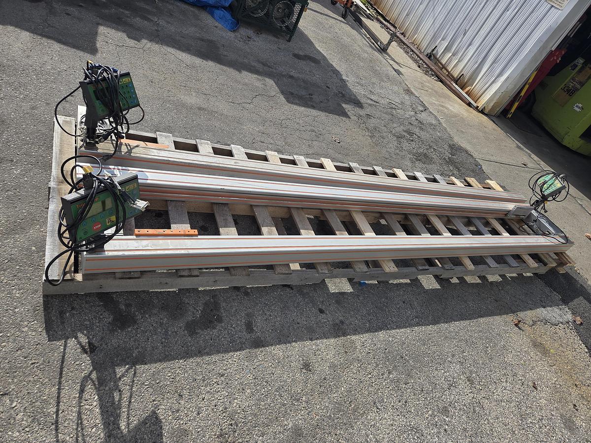 Used Tigerstop TS10, 2015, 10Ft Capacity Digital Measuring Tool, 115V, 1PH