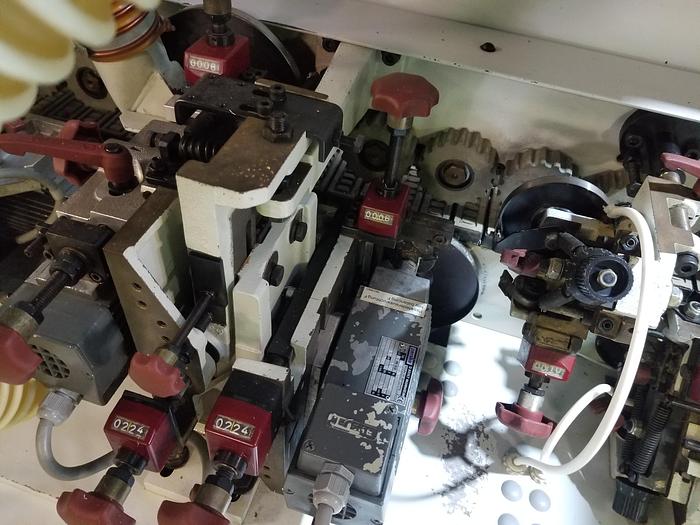 Used Brandt KD56 Edgebander, 0.4-3mm Coil/Strip Cap., 2002, Cleaned, Checked