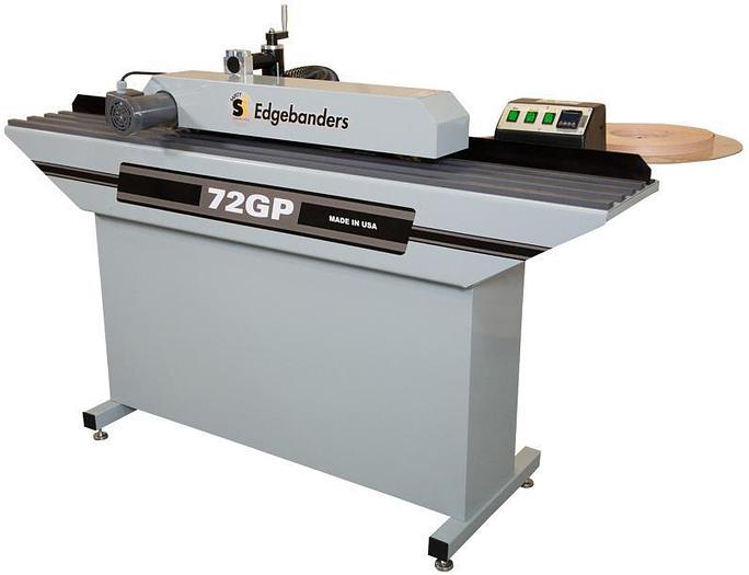 Safety Speed Glue Pot 1MM Tape Edgebander, 72GP, 220V, 1PH, 12Min. Heat Up Time