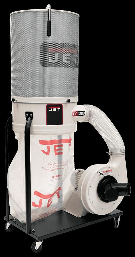 2026 Jet DC-1200VX-CK1 Dust Collector, 2HP 1PH 230V, 2-Micron Canister Kit