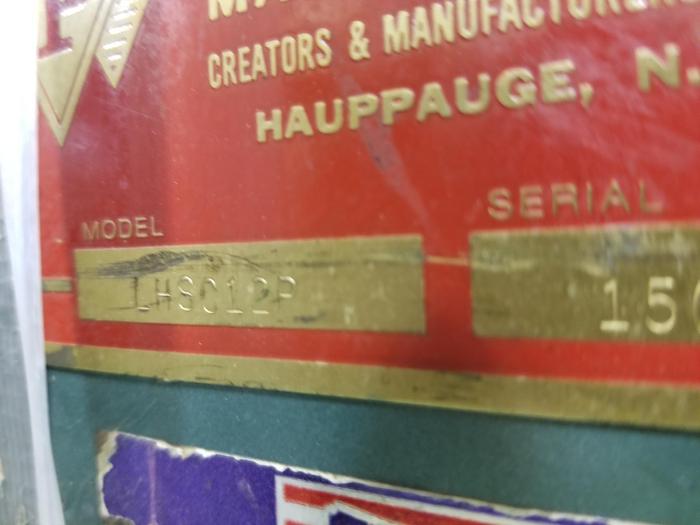 Refurbished Pistorius LHSC 12P, Pneumatic Cut Off Saw, 3HP, 3PHRebuilt 2024