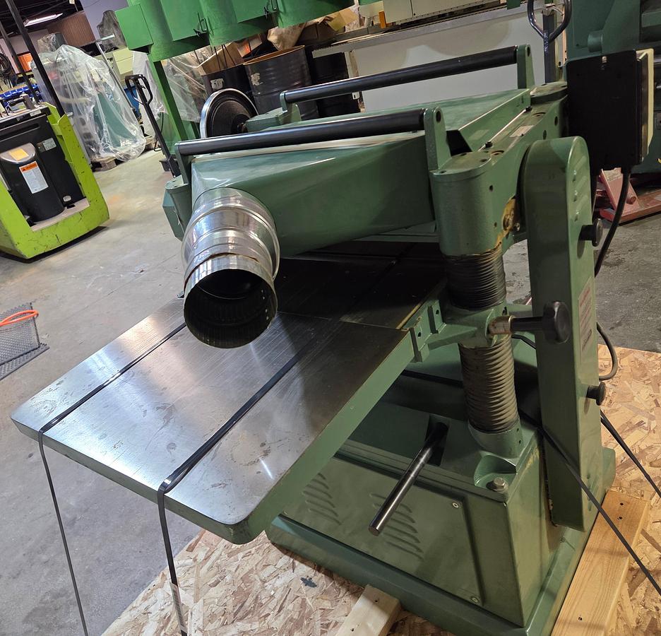 Used General International 20" Straight Knife Planer, 5HP, 230V, 1PH, 2002, Cleaned, Checked