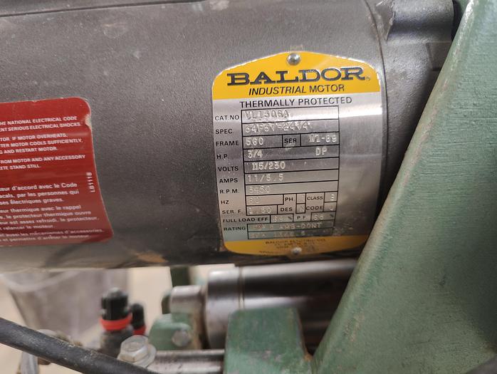 Used Ritter R130 Horizontal Single Spindle Boring Machine, 1HP, 1PH, Cleaned, Checked