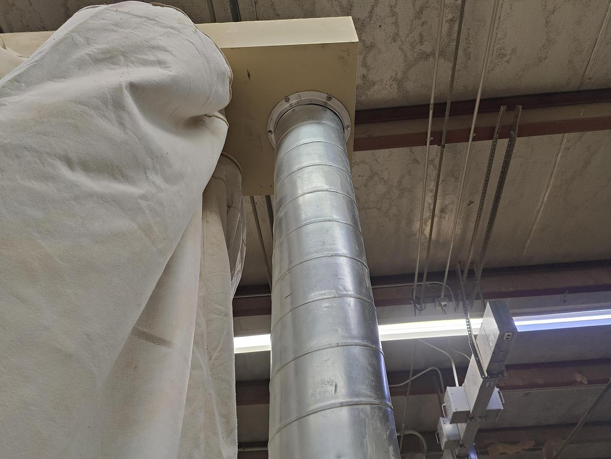 Used Murphy Rodgers MRT-10A, 7.5HP Dust Collector, Plenum, Bags, 3PH