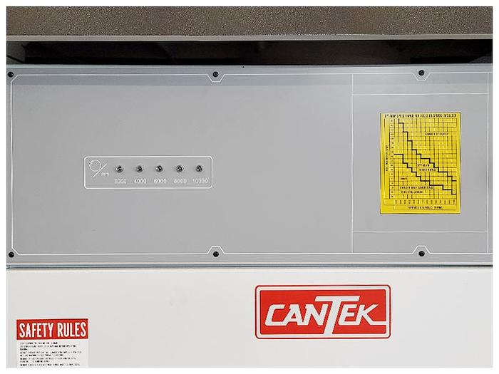 Cantek PS515 Programmable 10HP, 3 Phase Shaper with HSK Spindle for Rapid Tool Changes