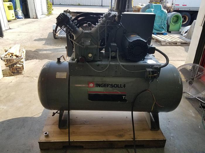 Used Ingersoll Rand T30-2540E10, Air Compressor, 10HP, 230V, 3PH, Cleaned, Checked, Repaired
