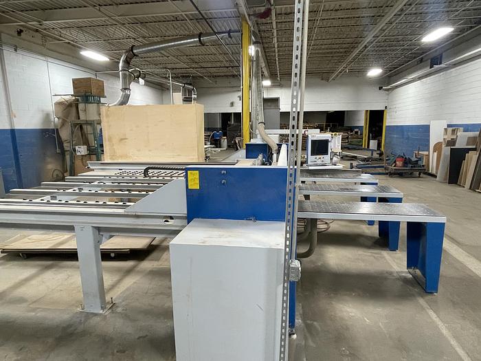Used Holzma HPP250R/38/38 Horizontal Beam Panel Saw, 2007, 3PH