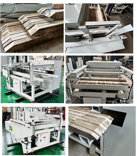 Castaly Stake - Pyramid, Arrow, Chisel Point End Cutting Machine, 5HP (x2), 3PH, Working Length 13-3/4” to 37.5”, Thickness 2-3"