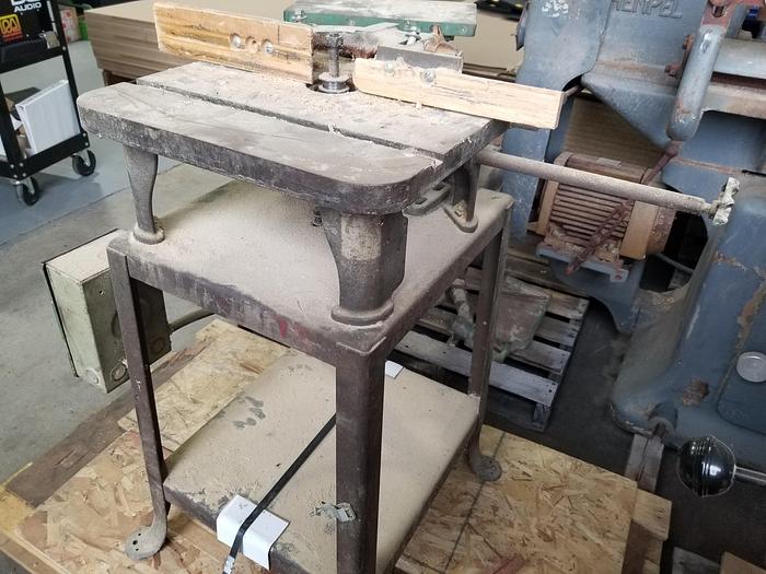 Used Delta / Rockwell Vintage Cast Iron 43-110, Shaper, Metal Stand, 220/440, 3PH