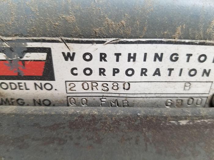 Used Worthington 20RS80 Air Compressor