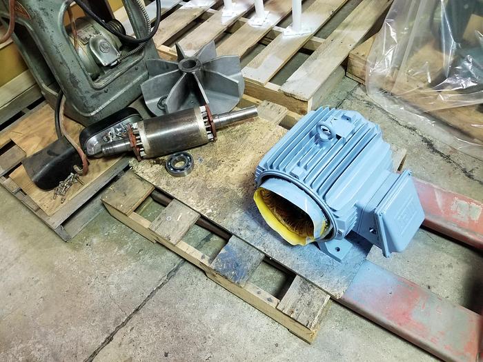 Refurbished Dustek C1500 Dust Collector, 15HP, 3PH, Refurbished Motor, New Filter bags, New bag rods, other parts