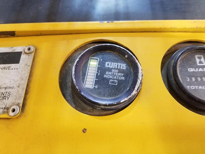 Refurbished Yale Walk Behind Lift, Straddle Stacker, Pallet Picker, Cleaned, Checked, Repaired Cylinders, W/ Battery Charger, 3PH
