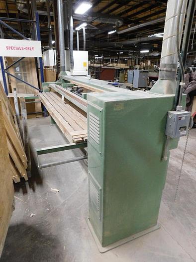Used UNITRONEX 10' DOOR STROKE SANDER, DZJA-300 FORTIS, ANALOG CONTROL, 128" THROW, 3PH