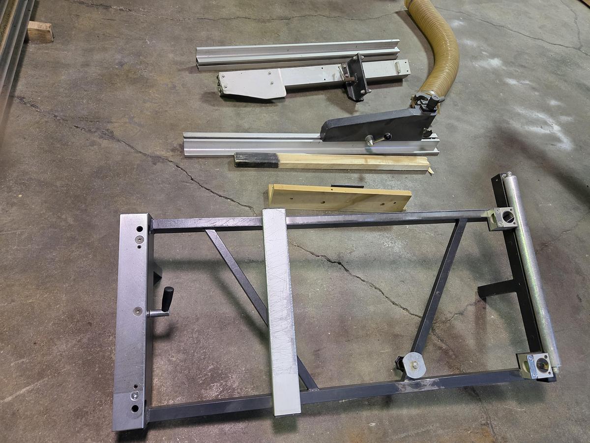 Used Altendorf F45 Sliding Table, 2000, Tilting Arbor Panel Saw, 10Ft Cap., 3PH PARTS MACHINE ONLY