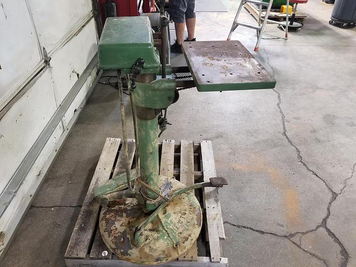 Used Newton B-100 2 Spindle Boring, Parts Machine, No motor, broken, missing parts