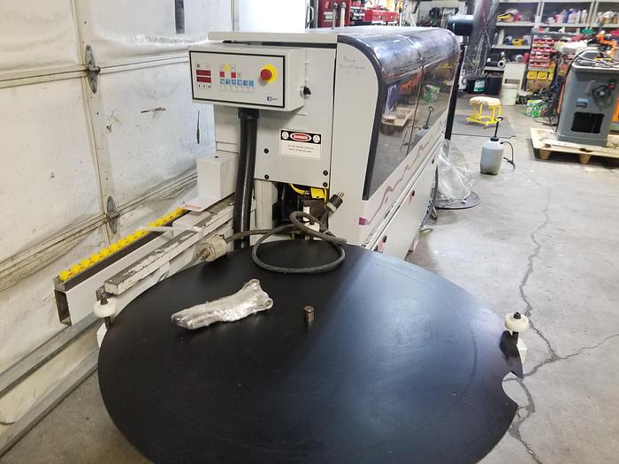 Used Brandt KD56 Edgebander, 0.4-3mm Coil/Strip Cap., 2002, Cleaned, Checked