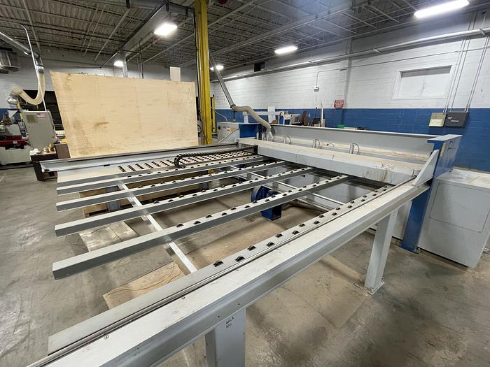 Used Holzma HPP250R/38/38 Horizontal Beam Panel Saw, 2007, 3PH