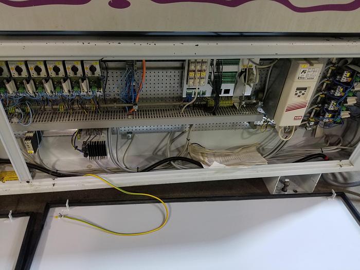 Used Brandt KD56 Edgebander, 0.4-3mm Coil/Strip Cap., 2002, Cleaned, Checked