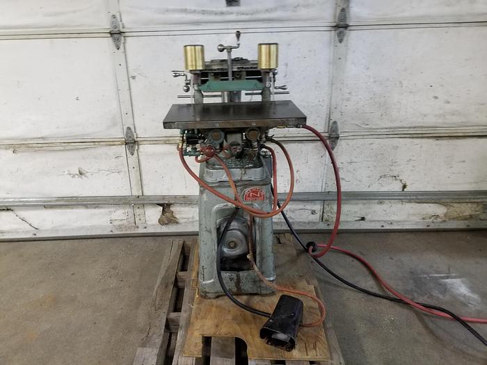 Used Newton BA 600 1 Spindle Horizontal Boring Machine, 3PH, Foot Pedal Actuation, Needs Repair